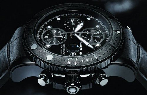 Самые стильные мужские часы 2012: тренд all-black