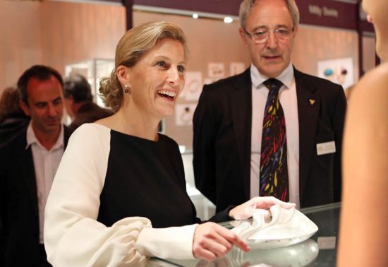 HRH The Countess of Wessex with Paul Dyson