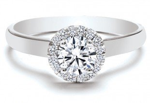 Кольцо из Полярного круга, канадский алмазный бренд CMJ's.