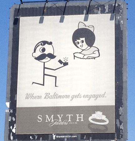Культовый билборд компании «Smyth Jewelers» переселится в другое место к концу месяца