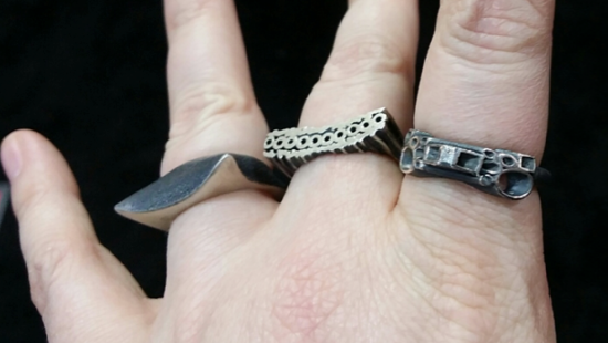 Затейливые кольца из стерлингового серебра от Eva Stone, от 60 $