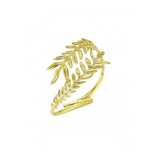 The Palme Verte collection, including this 18ct Fairmined yellow gold bracelet