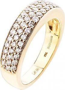 Обручальное кольцо Диаманти с бриллиантами