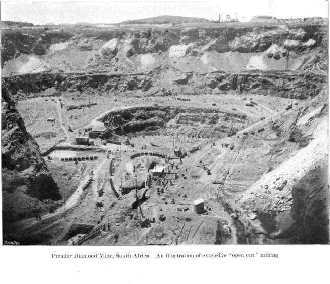 Алмазная шахта в Южной Африке