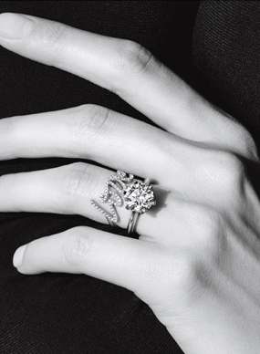 Очаровательные кольца Tiffany&Co