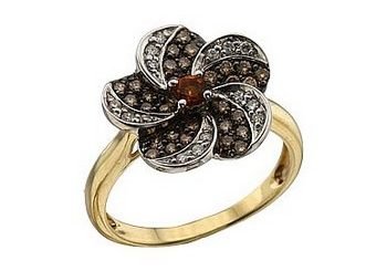 Золотое кольцо цветок – будь в тренде 2013
