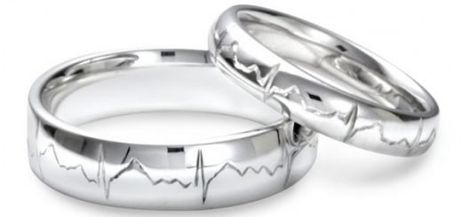 Символы любви серебряные кольца женские, цены на которые – мужское время