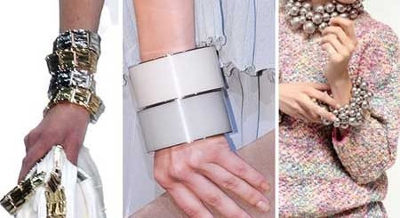 Модный тренд – широкие кольца из серебра, золота и платины