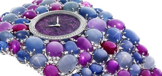 Три бесподобные модели часов Grace, украшенные драгоценными камнями, от DeLaneau