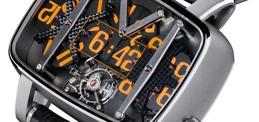 Бренд 4N представит часы MVT-01/D01 в корпусе из титана