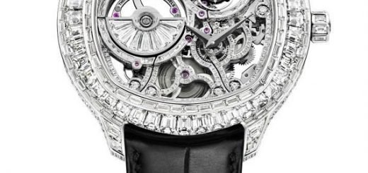 Часы Piaget Emperador Coussin Tourbillon Diamond-Set Skeleton
