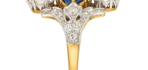 В Нью-Йорке Heritage Auctions может продать золотое кольцо с сапфиром Tiffany Kashmir за 175 тысяч долларов