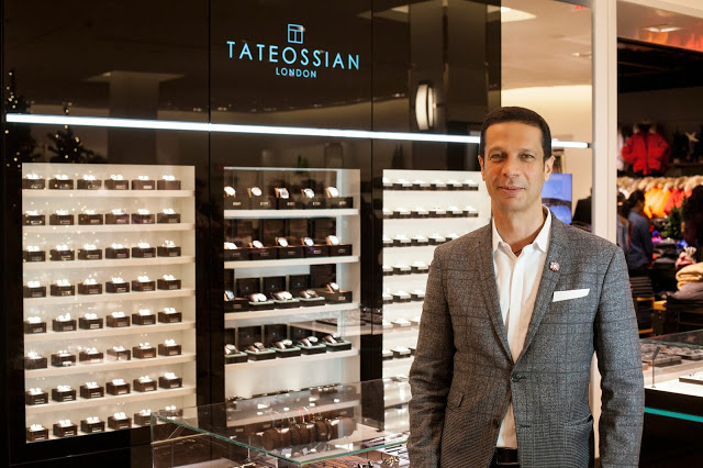 Изделия компания Tateossian поступили в продажу в ювелирных магазинах