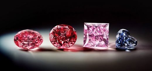 Компания «Rio Tinto» на аукционе «Argyle Pink Diamonds Tender 2014» выставляет на продажу четыре редких необычно-красных бриллианта