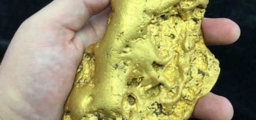Старатель из Калифорнии нашел шестифунтовый золотой самородок