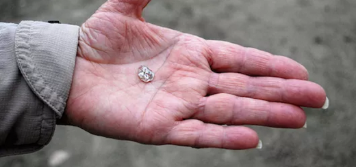 Белый Алмаз весом в 3,69 карат Обнаружен в Алмазной Шахте Diamonds State Park