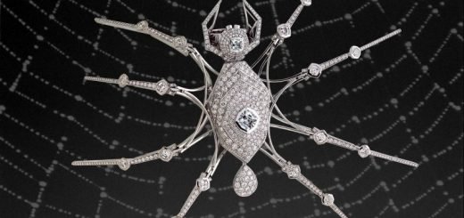 Редкое кольцо с брильянтами, имеющее форму паука,  может достичь на аукционе цены в 200 000 фунтов стерлингов