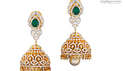 Изысканность и великолепие изумрудов в новой коллекции украшений Navrathan Jewellers