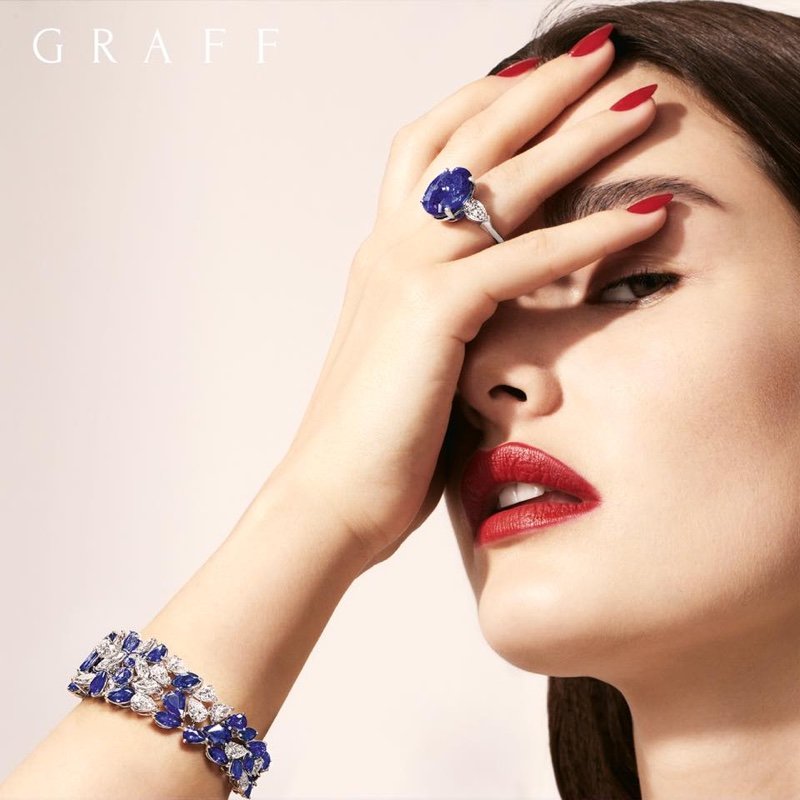Офели Гиллерман блистает в рекламной кампании ювелирного дома GRAFF DIAMONDS