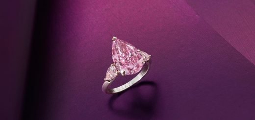 Graff представляет новое кольцо, изготовленное с использованием розового бриллианта Лесото весом 13,33 карата.