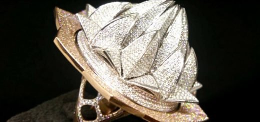 Кольцо, украшенное 7 777 бриллиантами, оценивается в 4 миллиона фунтов стерлингов