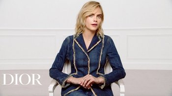 Кара Делевинь снялась в кампании украшений Dior Mimirose