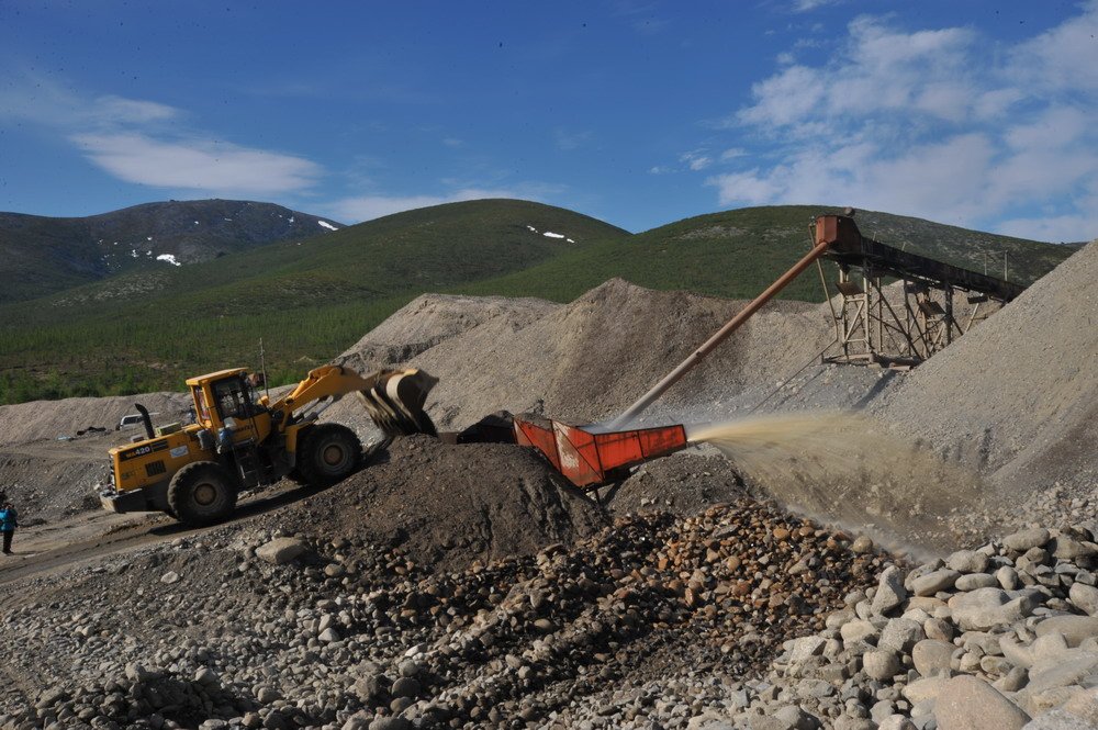 В Магаданской области добыли более 18 тонн золота