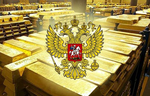Золотой запас российских банков неуклонно растет