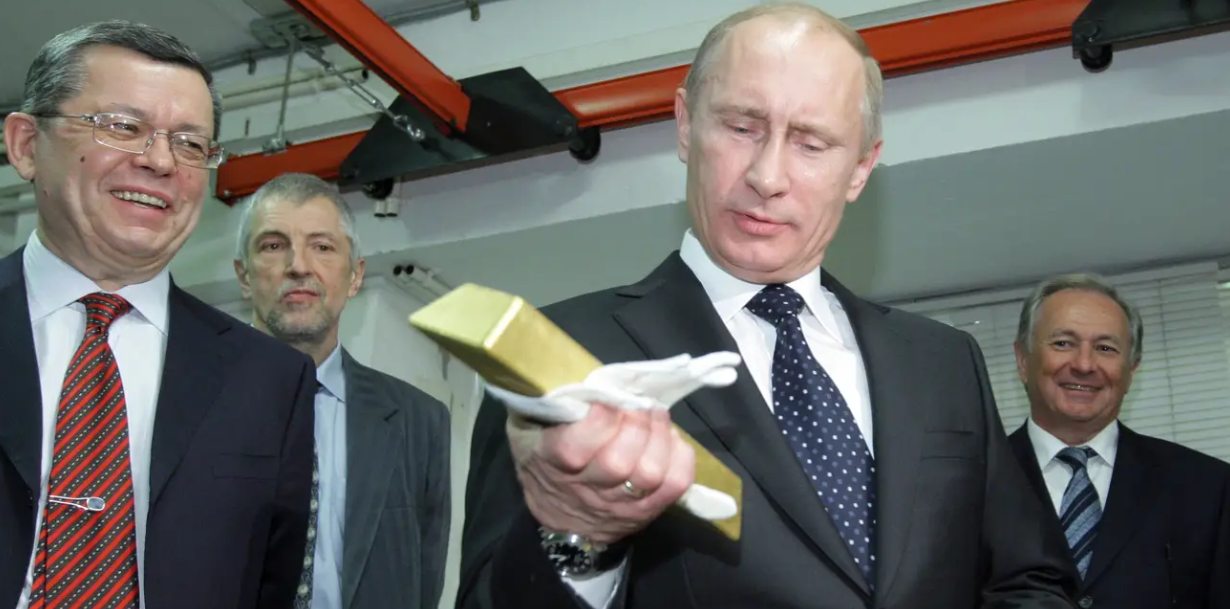 Доходы России от продажи золота впервые превысили выручку от экспорта газа