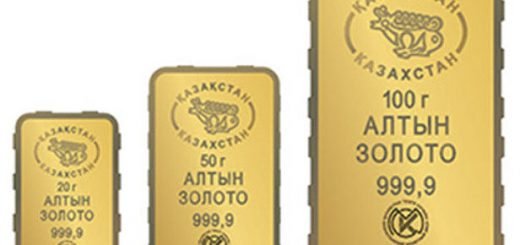 Казахстан намерен в 2020 году купить 60 тонн золота