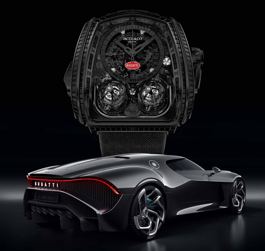 Jacob & Co. выпустил «Черные часы» за  млн в честь пропавшего Bugatti