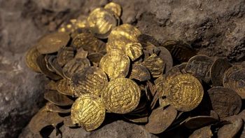 Подростки Израиля нашли золотые монеты возрастом 1100 лет