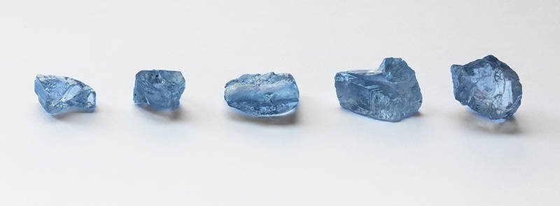 Petra обнаружила пять голубых алмазов на руднике Куллинан