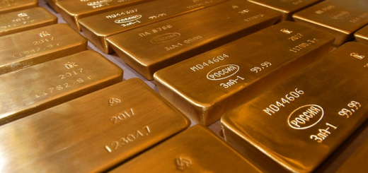 В сентябре 2020 запасы драгметаллов в банках РФ сократились в пересчете на золото на 22%