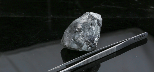 Lucara Diamond на руднике Карове извлекла алмаз весом 998 каратов