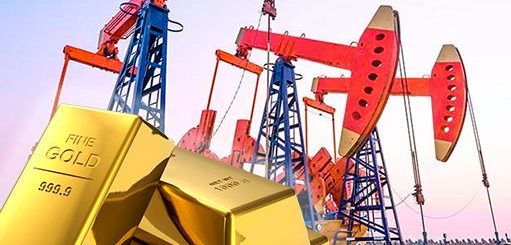 Золото падает, а нефть растет из-за надежд на восстановление экономики