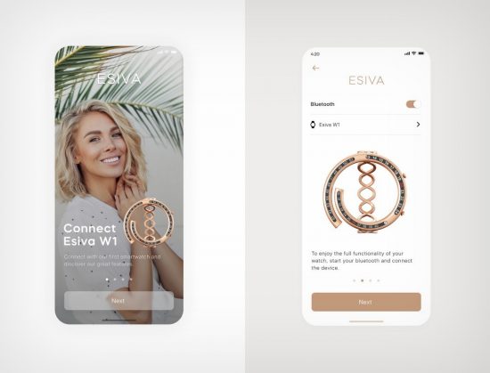 Esiva соединяет умные часы с ювелирными изделиями
