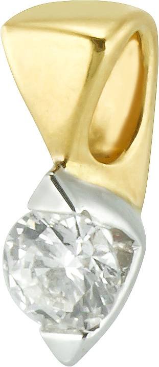 Кулон из золота с бриллиантом Русские Самоцветы (Арт.dv102xb2)