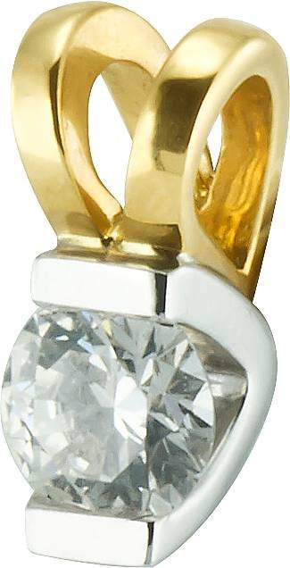 Кулон из золота с бриллиантом (Арт.db131xb2)