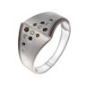 Серебряное кольцо с фианитом Delta с1100070