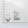 Кольцо из серебра с сапфиром и фианитом TEOSA R-DRGR00507-SP