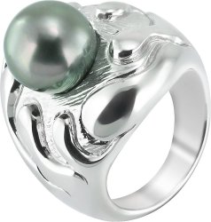 Кольцо из серебра с жемчугом (Арт.2212252203_365_52)