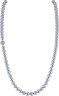 Ожерелье из ювелирного сплава с жемчугом и кристаллом swarovski (Арт.22l-ms-17)