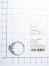 Кольцо из серебра с изумрудом нат. (o) TEOSA R-DRGR00820-EM