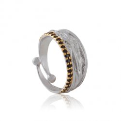 Серебряное кольцо BEAVERS со шпинелью 1801sh
