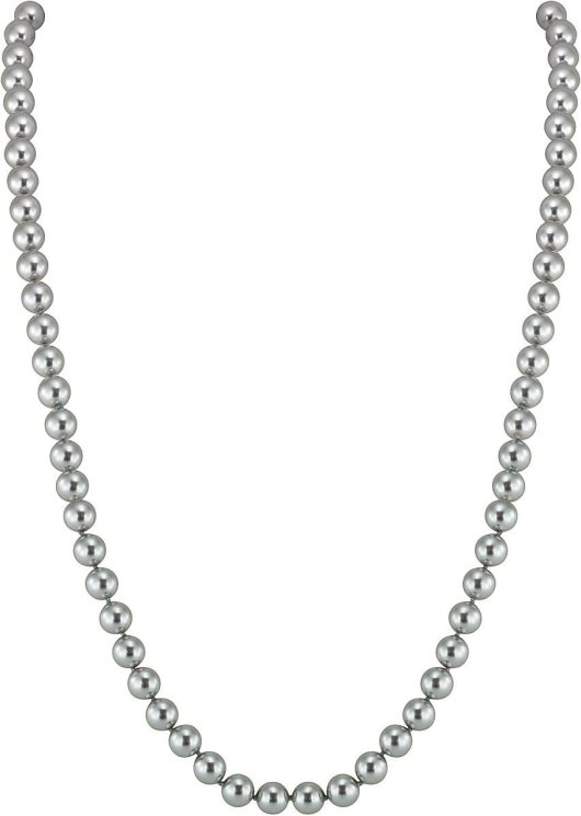 Ожерелье из ювелирного сплава с жемчугом и кристаллом swarovski (Арт.22l-ms-28)