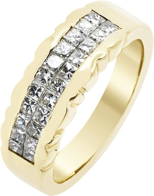 Кольцо из золота с бриллиантом (Арт.b35416_0175m)