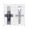 Крест из чернёного серебра (Арт.95120050)