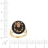 Кольцо из золота с раухтопазом и шпинелью (Арт.mr86289k-18_sp_sq_yg)