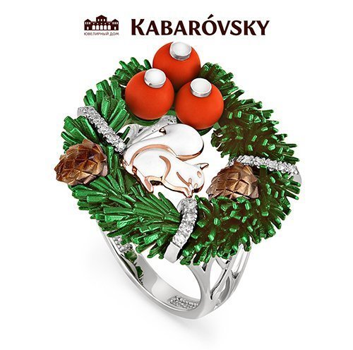 Кольцо Кабаровский (Арт.11-1869-3210)